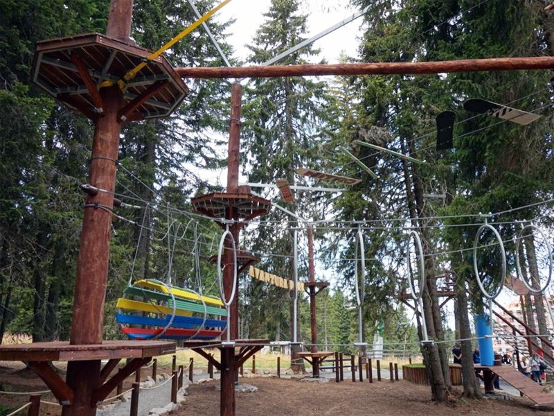 Avantura park na Kopaoniku, letnji sadržaj