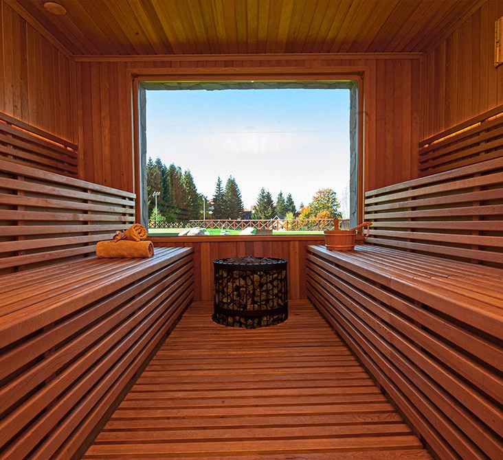 Panorama sauna na Kopaoniku