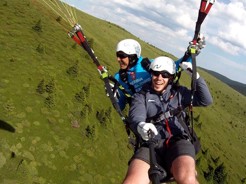 Paraglajding na Kopaoniku, letnji sadržaj