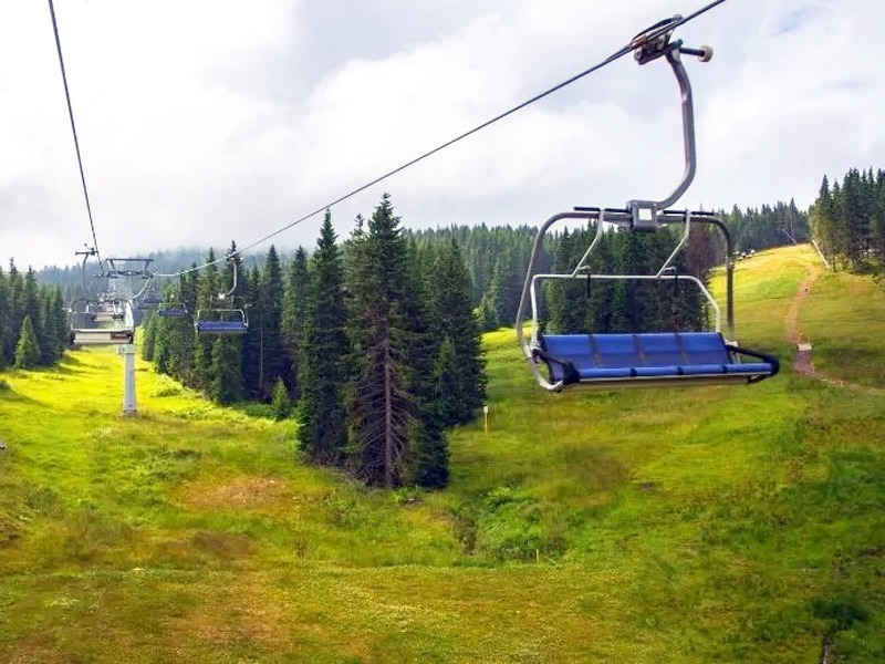 Voznja žicarom na Kopaoniku, letnji sadržaj na Kopaoniku